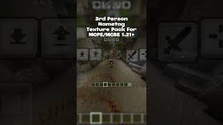 3rd Person Nametag For MCPE/MCBE 1.21+