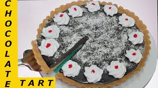 No Bake Chocolate Tart | Chocolate Tart | New Year Special Recipe | Asiya's Kitchen