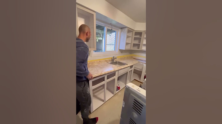DIY Kitchen renovation on a budget! Painting cabinets. You don’t always need to replace a kitchen