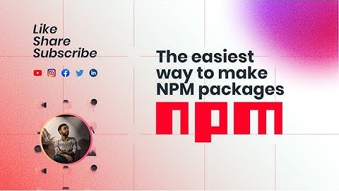 The easiest way to make NPM packages | TSDX