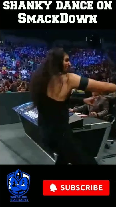 dilsher Shanky dance on SmackDown #wwe #smackdown