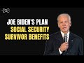 Biden's Plan for Social Security Survivor Benefits (a new formula!)