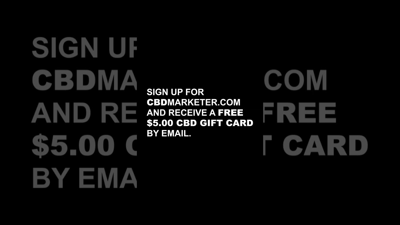 Free $5.00 CBD Gift Card
