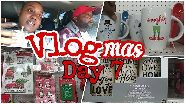 Dollar Store Shop With Me | Vlogmas Day 7 | KrisTalks