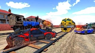 Train Derby Demolition : Car Destruction Sim 2020 (Level 4,5&6) screenshot 3