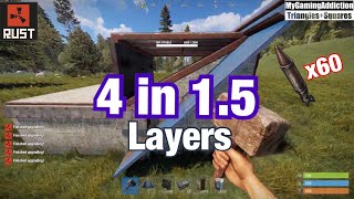 Rust - 4 in 1.5 Layers (Odawa's Wall Stacking - April 2020)