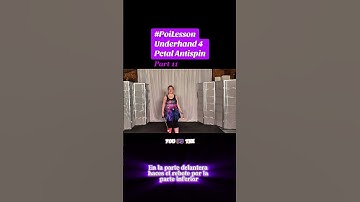 Pt11 Poi Underhand 4 Petal Antispin #poi #PoiSpinning #PoiDance #FlowArts #PoiTutorial #poiflow