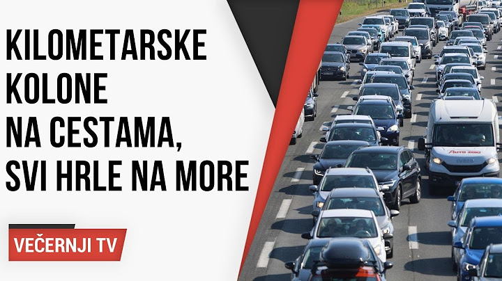 Ovako danas izgledaju hrvatske ceste: Svi hrle prema moru, kolone su kilometarske