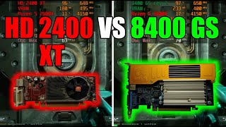 Radeon HD 2400 XT vs GeForce 8400 GS rev. 2 Test In 10 Games (No FPS Drop - Capture Card)