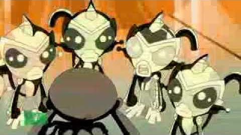Super Robot Monkey Team Hyperforce Go Ghosts of Shuggazoom Monkeys Mobilize and Battle Scenes