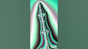 #trippy #mandelbrot #animationart Soft Journey: Smooth Pearl Mandelbrot Music.