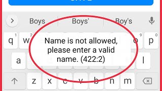 Truecaller Fix Name is not allowed please enter a valid name. (422:2) Problem Solve in  Truecaller