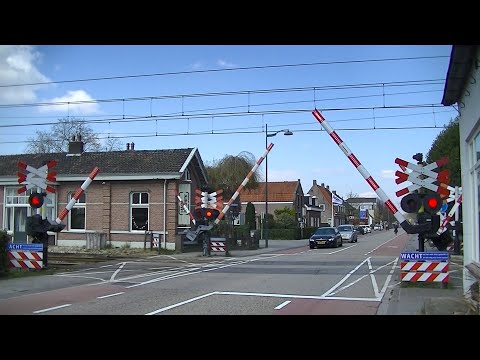 Spoorwegovergang Bosschenhoofd // Dutch railroad crossing