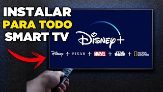 Cómo instalar Disney plus en Smart tv/ como ingresar Disney plus en Smart tv 2024