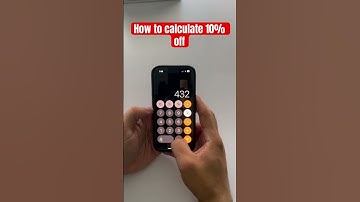 Calculate 10% off #calculator #tips #mathematics #fypシ゚viral #fyp