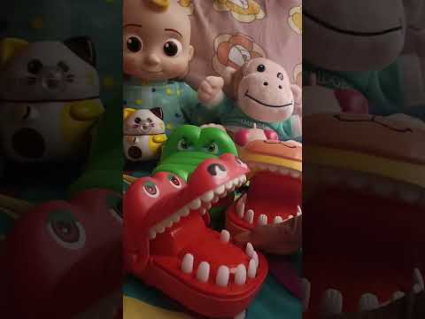 satisfying Crocodile dentist toy
