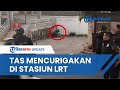 Tas Hitam Mencurigakan di Bawah Stasiun LRT, Brimob Polda Sumsel Turun Tangan Ternyata Isi Popok