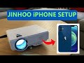 Comment connecter le projecteur jinhoo  liphone