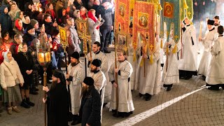 Крестный ход Пасхальной утрени