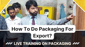 How to do Packing for Export | How to do packaging of product in Export Business? | Live Port