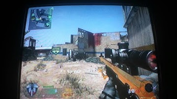 Gold L96A1 Sniper Gameplay On Firing Range