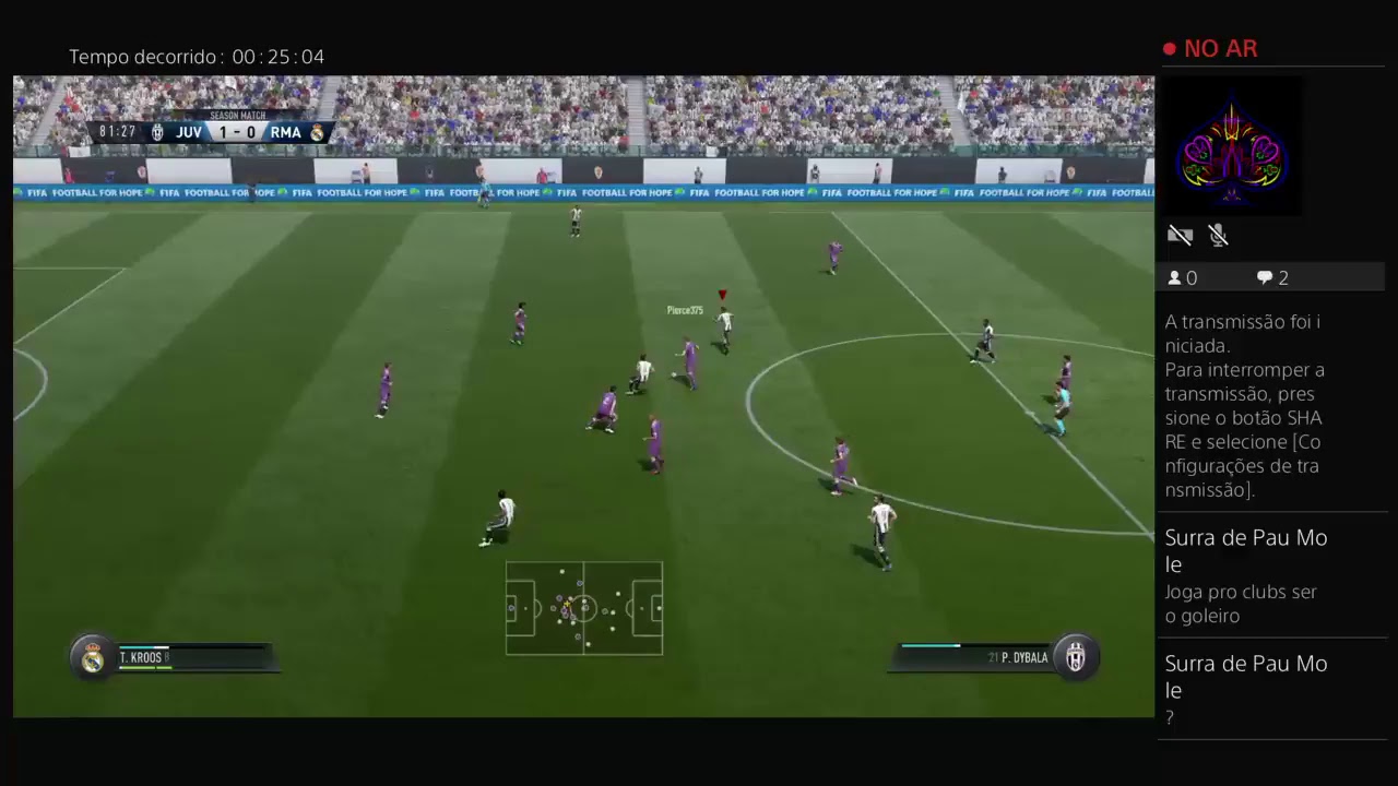 Transmissão ao vivo do PS4 de LUIZ_GAVIAO