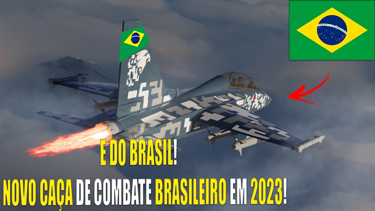 E DO BRASIL! NOVO CAÇA BRASILEIRO PARA FORÇA AEREA EM 2023? - YouTube
