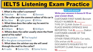 IELTS Listening Practice Test 2023 with Answers | IELTS Listening Practice