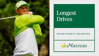 The Longest Drives From the Second Round | The Masters