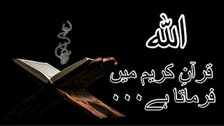 Allah (Swt) Quran E Kareem Mein Farmata Hain...
