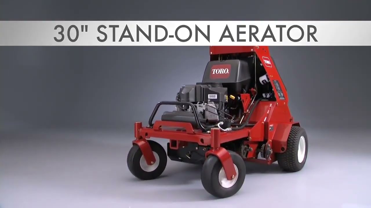 Lawn Aerator rental - Toro 30-inch Stand-On Aerator