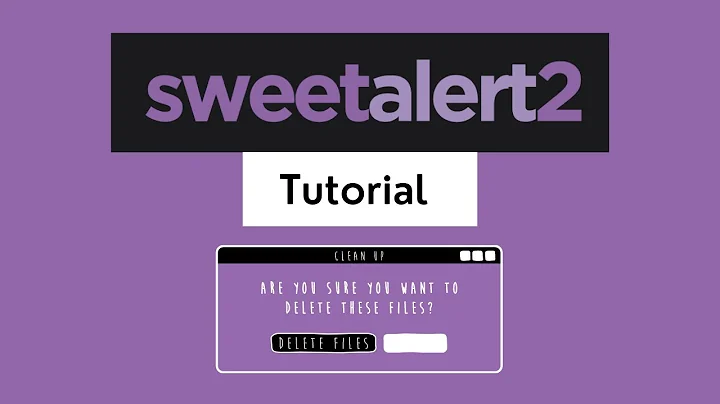 SweetAlert.js -Tutorial | Simplified