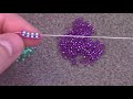 Learn the Odd Count Peyote Stitch - A Beginner Beading Tutorial by Aura Crystals