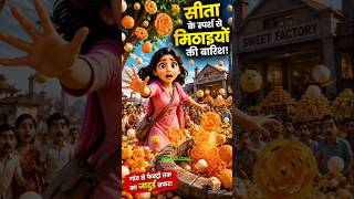 सीता का जादुई स्पर्श 😱 पूरे गांव में मिठाइयों की बाढ़!#trendingshorts #shorts