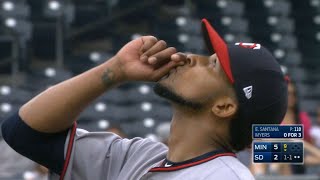 8/2/17: Santana's gem helps Twins defeat Padres, 5-2