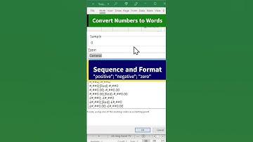 Convert numbers to words by using Number Format