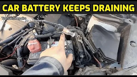 CAR BATTERY KEEPS DRAINING OVERNIGHT