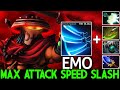 EMO [Juggernaut] Max Attack Speed Slash Super Carry 33 Kills Dota 2