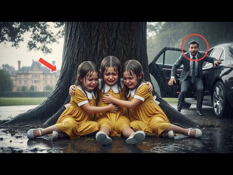 He Returned Home Early and Found His Triplets Abandoned in the Cold Rain by  His New Wife… - YouTube