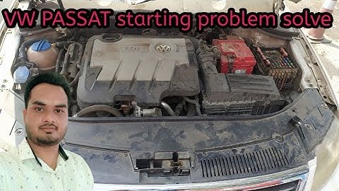 Volkswagen Passat starting problem engine cranking but not start