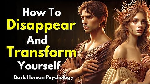 How to Disappear and Transform Yourself | Stoic Philosophy