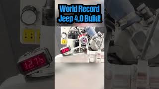 World Record Jeep Engine on the Dyno!  #shorts