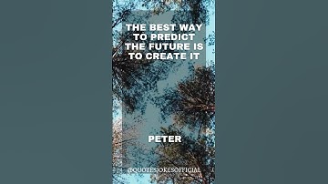 Peter Drucker - Create the Future #motivation #selfhelp #selfimprovement  #motivational