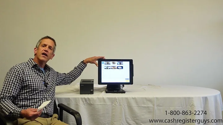 Simple Self Ordering Kiosk POS from SAM4pos for Restaurants