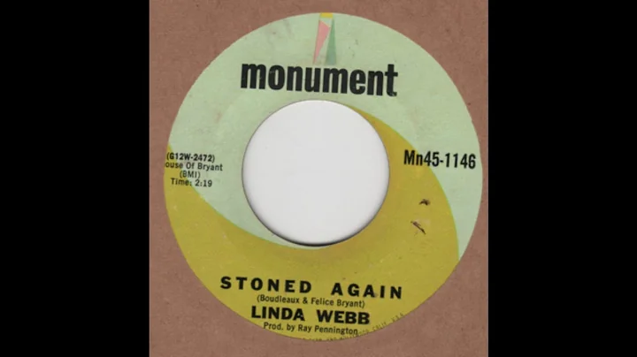 LINDA WEBB-Stoned Again MONUMENT MN45-1146