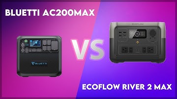 Bluetti AC200MAX vs EcoFlow River 2 Max Technical Comparison