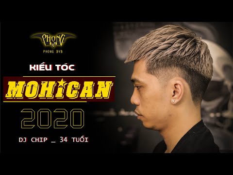 Kiểu tóc mohican 2020 DJCHIP chấp hết đầu cắt moi | Tóc nam đẹp Phongbvb