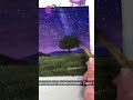 Schönen Baum einfach mit Acryl malen 🎨