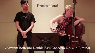 Professional vs Beginner Double Bassist