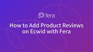 How to Add Product Reviews on Ecwid with Fera screenshot 5